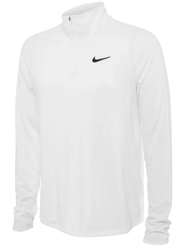 Nike Court Challenger 1/2 Zip - white Nike Court Challenger 1/2 Zip - white