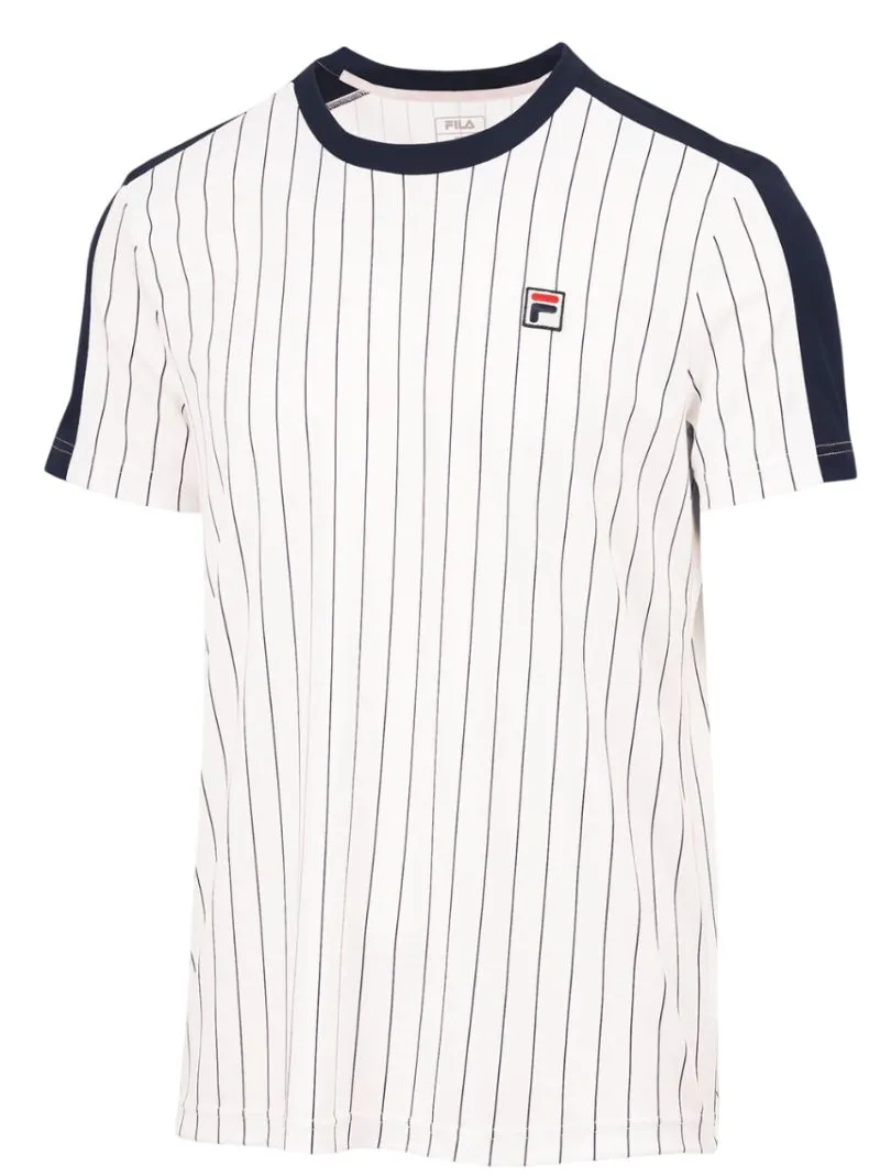 Men's T-shirt Fila Jascha 2 Tennis - white alyssum comb - White