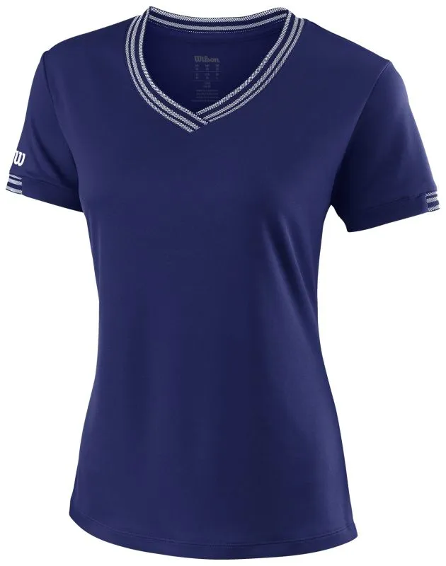 Wilson Team V-Neck - blue depths Wilson Team V-Neck - blue depths