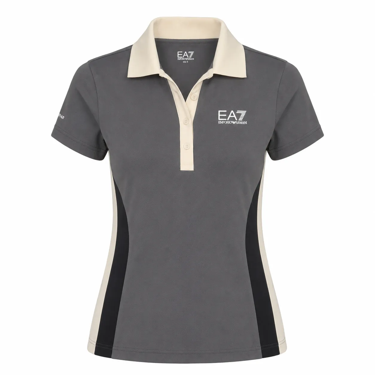 EA7 Woman Jersey - black/butter/asphalt