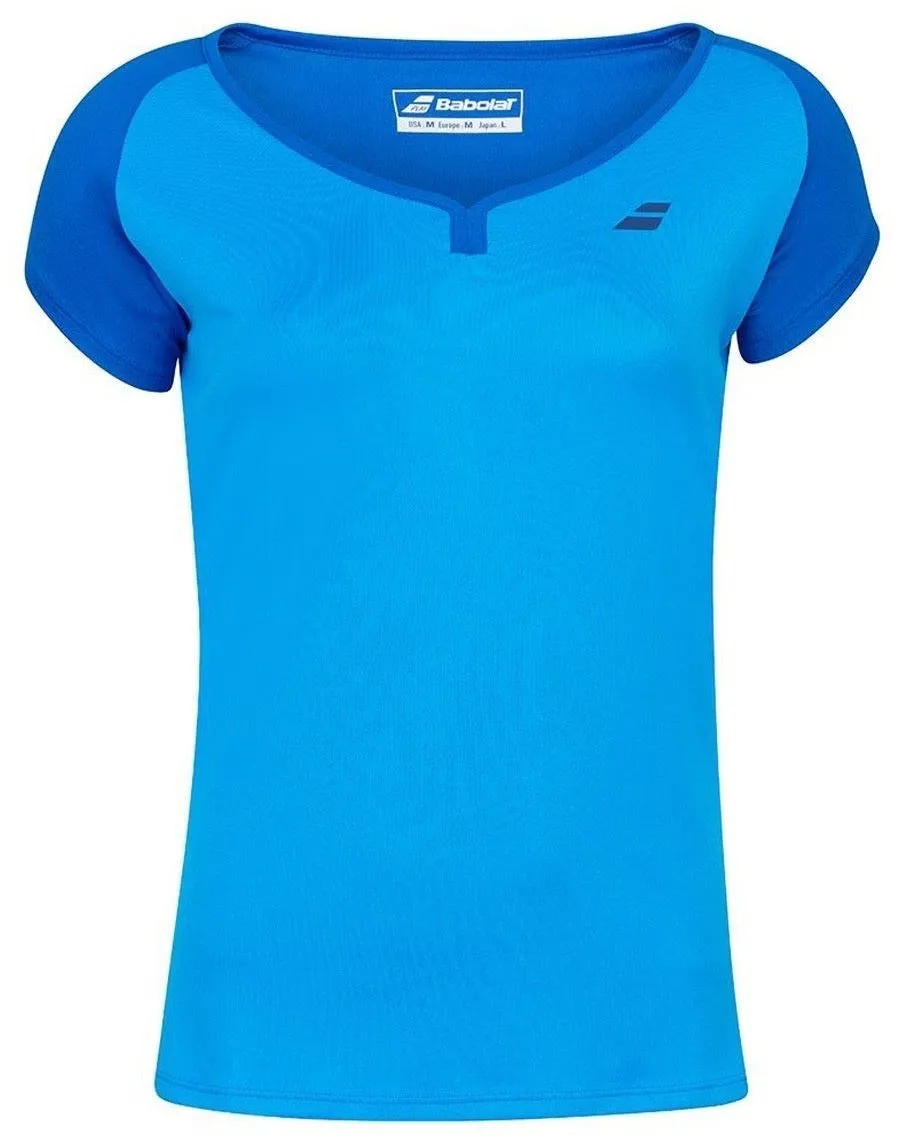 Babolat Play Cap Sleeve Top Women - blue aster