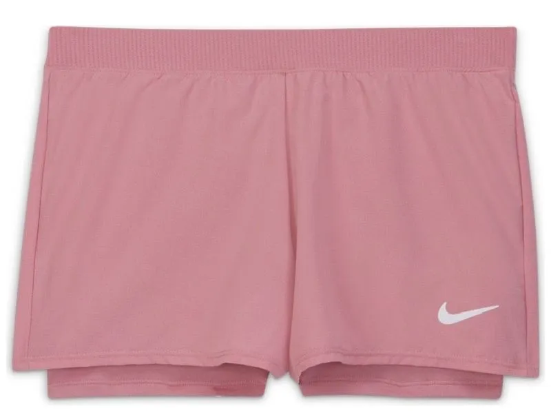 Nike Court Dri-Fit Victory Short G - elemental pink/elemental pink/white