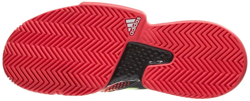 Adidas SoleCourt Boost M - core black/hi-res yellow/shock red