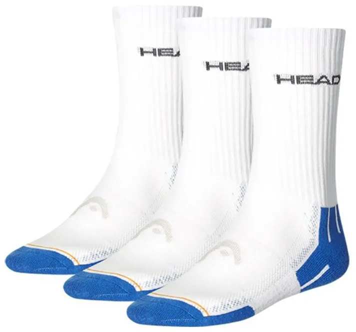 Head Performance Crew 3P - blue combo