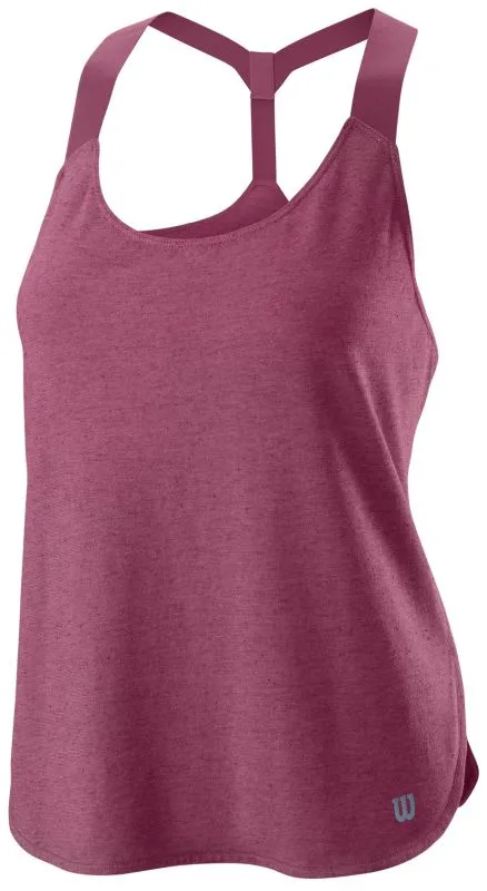 wilson-competition-flecked-tank-plum-1 Wilson Competition Flecked Tank - plum