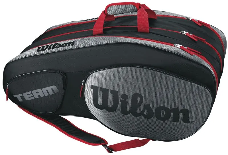 wilson-team-iii-12-pack-bag-black-grey-1 Wilson Team III 12 Pack Bag - black/grey