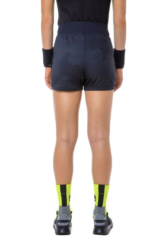 Hydrogen Women Tech Camo Shorts - camo grey/black