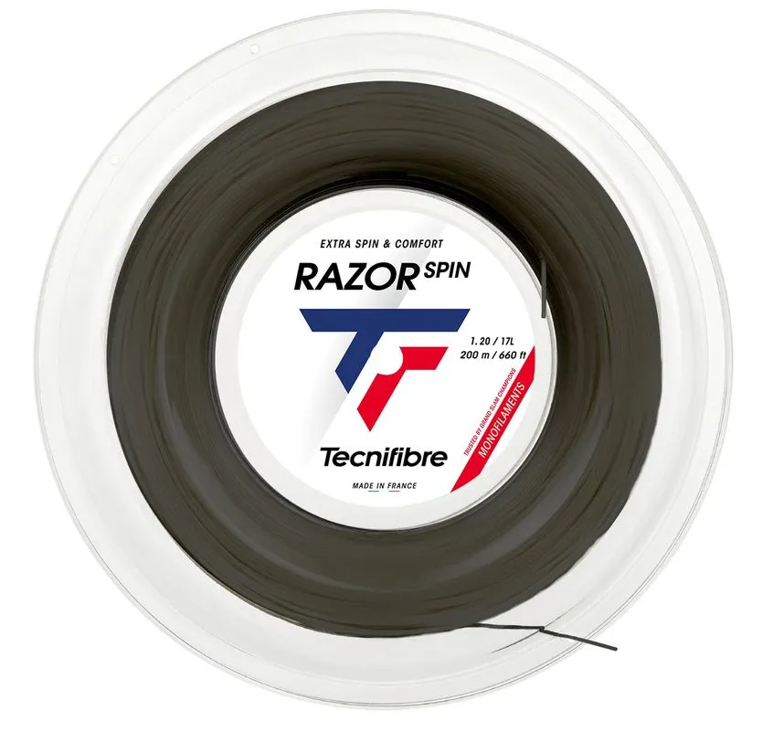 Tecnifibre Razor Spin (200 m) - carbon Tecnifibre Razor Spin (200 m) - carbon