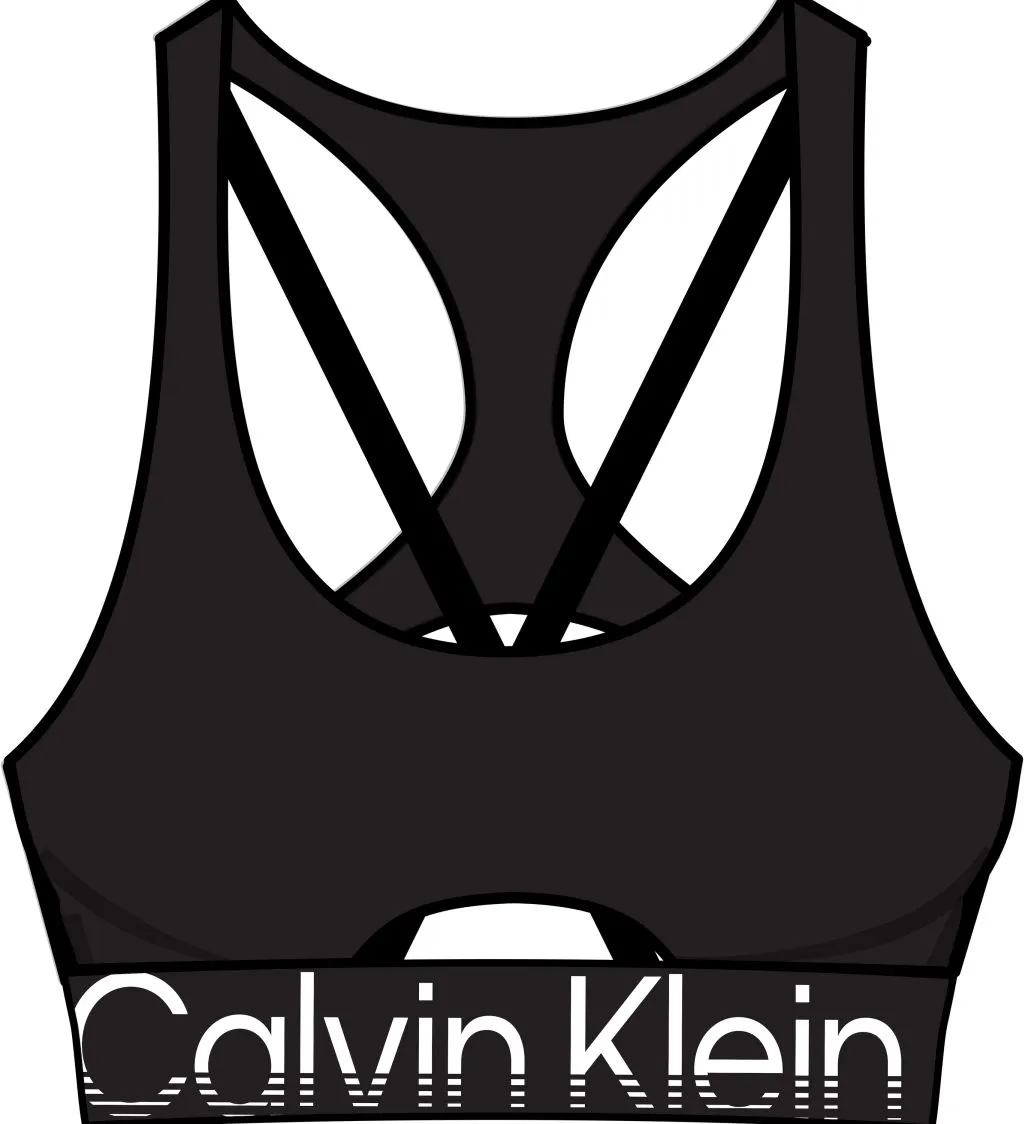 Calvin Klein Medium Support Sports Bra - black