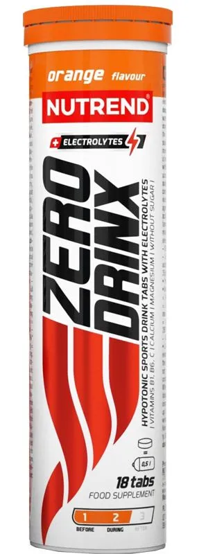 Nutrend ZERODRINX Tabs - orange