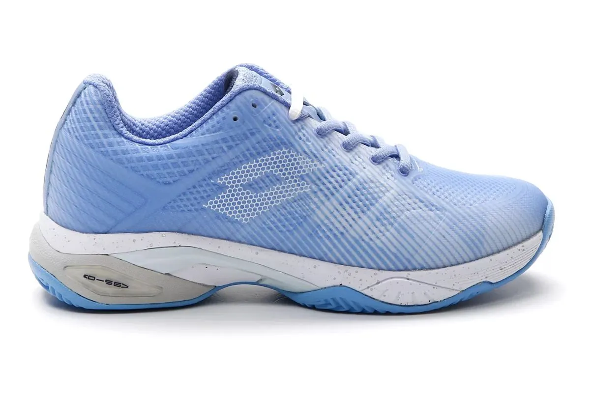 218996_9ZQ-01 Lotto Mirage 300 III Clay - chambray blue/all white/cornflower