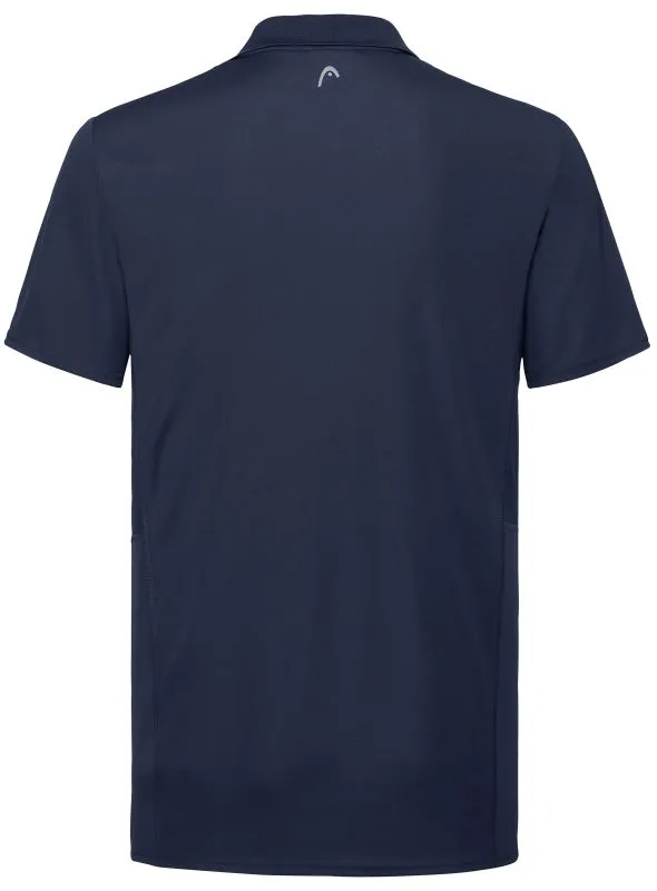 Head Club Tech Polo Shirt M - dark blue