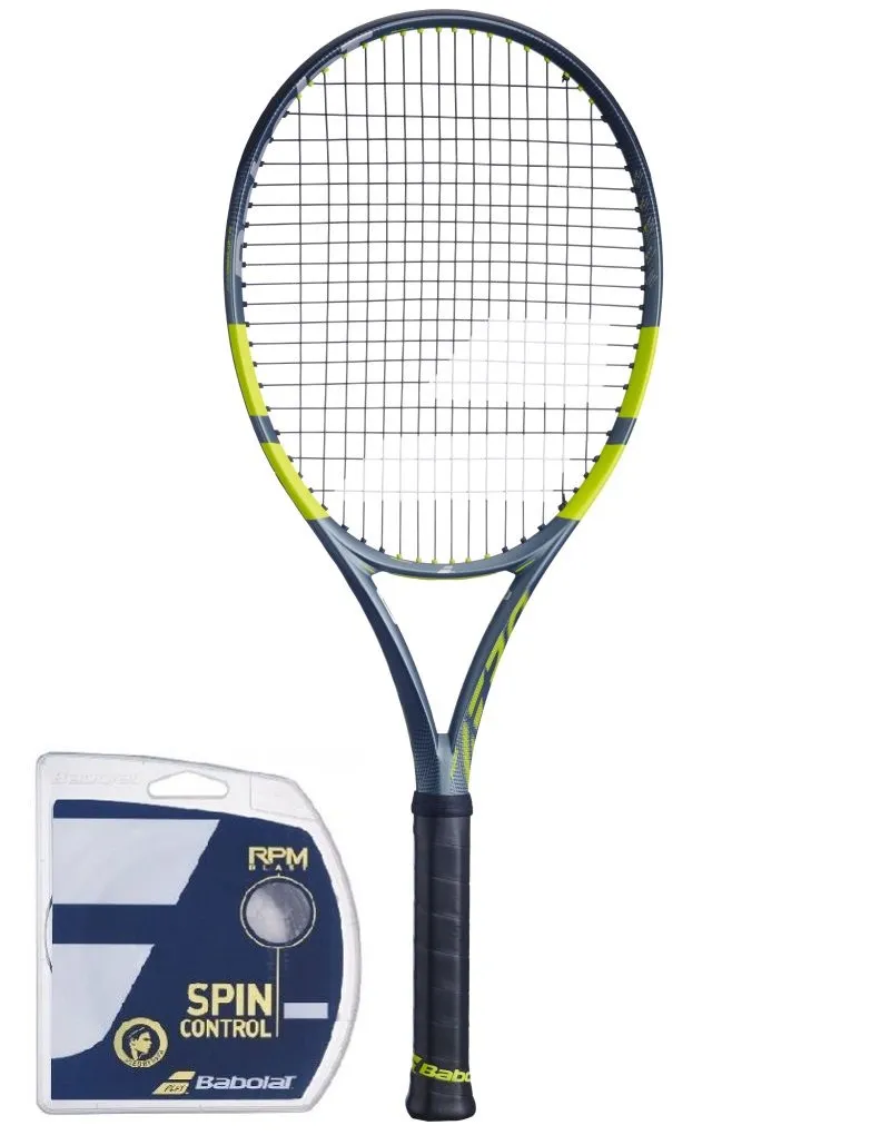 Babolat Pure Aero Gen-9 - metallic dark forest/yellow + ajándék húr Babolat Pure Aero Gen-9 - metallic dark forest/yellow + ajándék húr