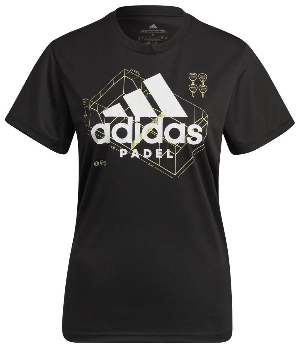 Adidas Padel Tee W - black