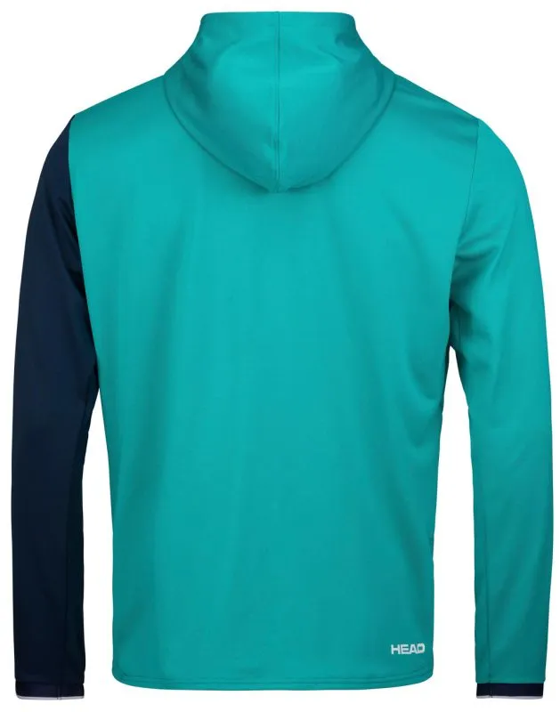 Bluza Tenisowa Head Breaker Hoodie FZ M - turquoise/dark blue # L