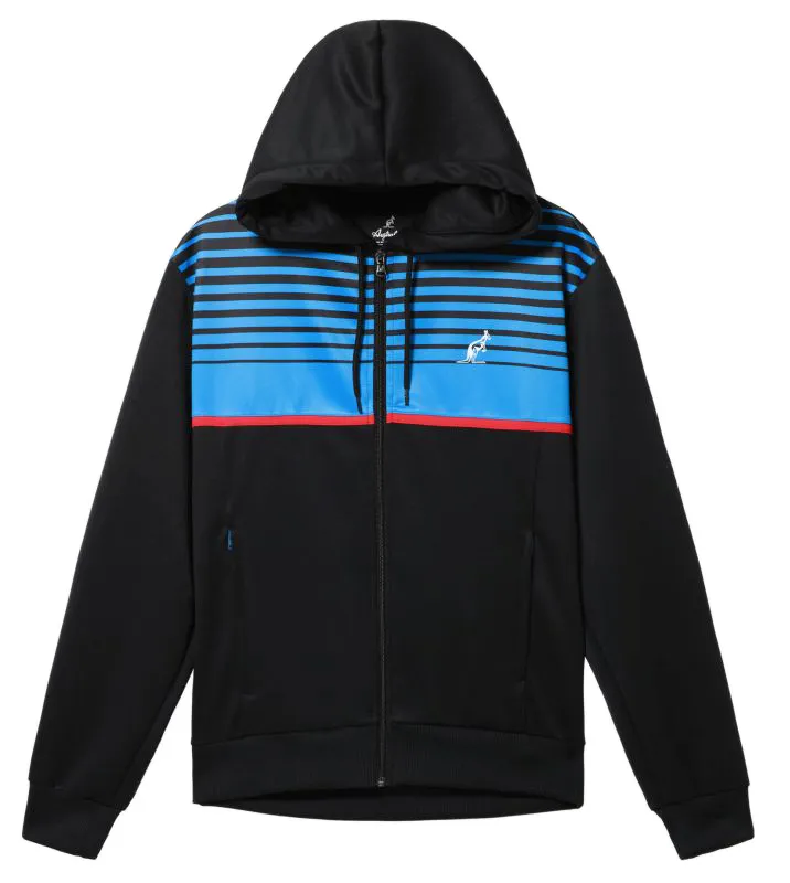 Australian Double Lines Jacket - nero