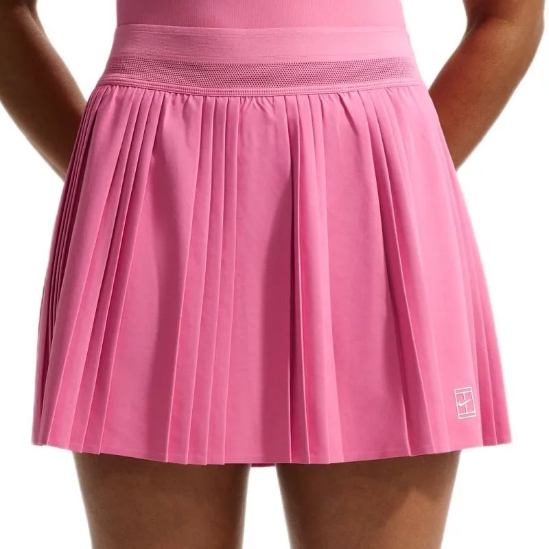 Nike Court Advantage Dri-Fit Pleated - peony/white Nike Court Advantage Dri-Fit Pleated - peony/white