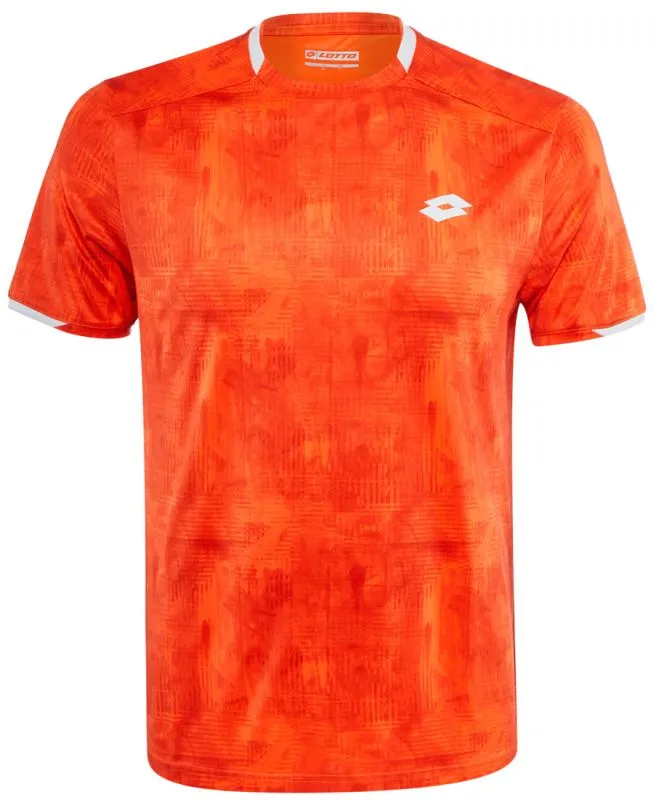 lotto-top-ten-tee-prt-pl-red-orange-1 Lotto Top Ten Tee PRT PL - red orange