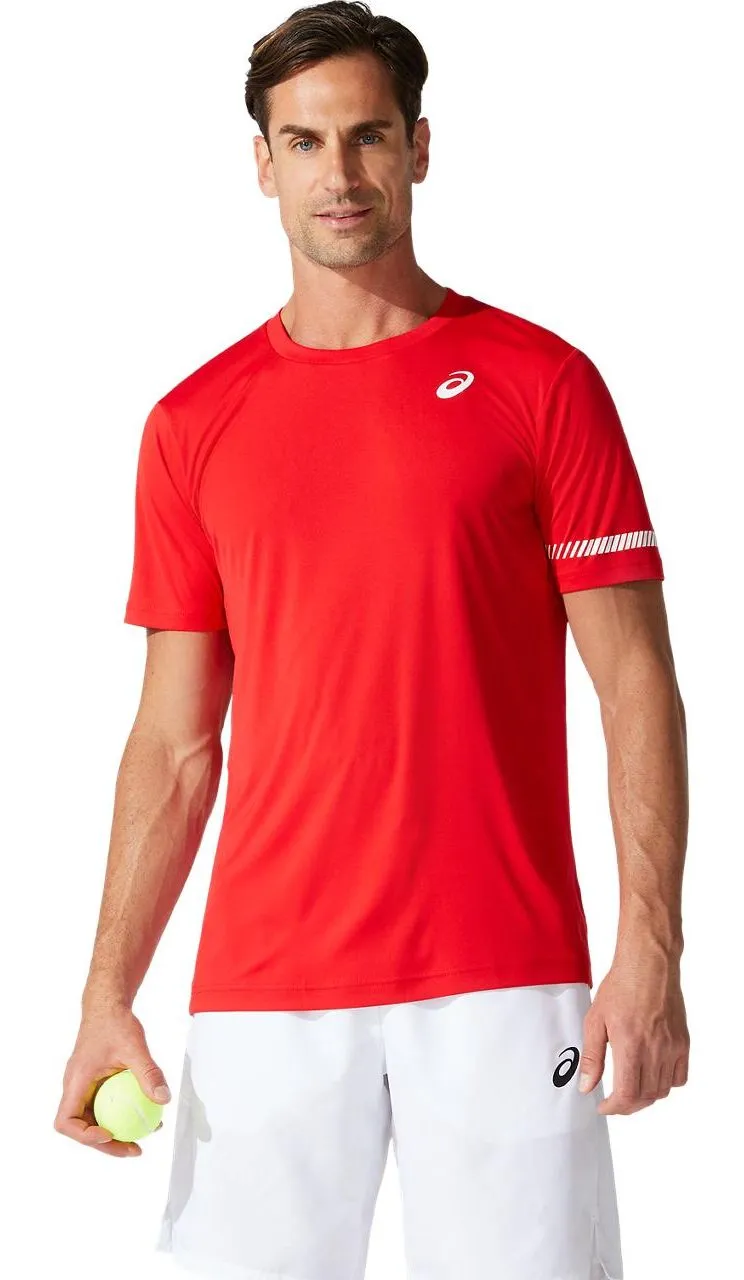 Asics Court M SS Tee - classic red