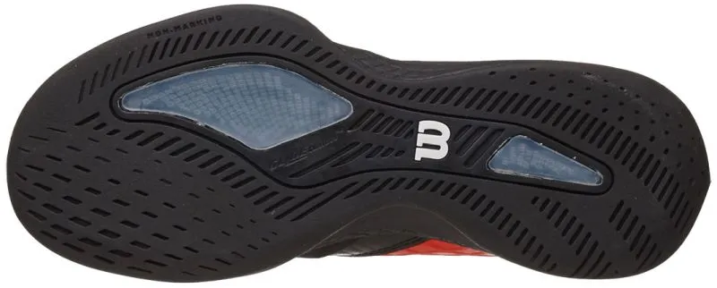  Wilson Glide Jr - black/tomato red/black