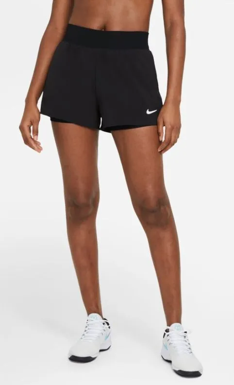 Nike Court Dri-Fit Victory Short W - black/white