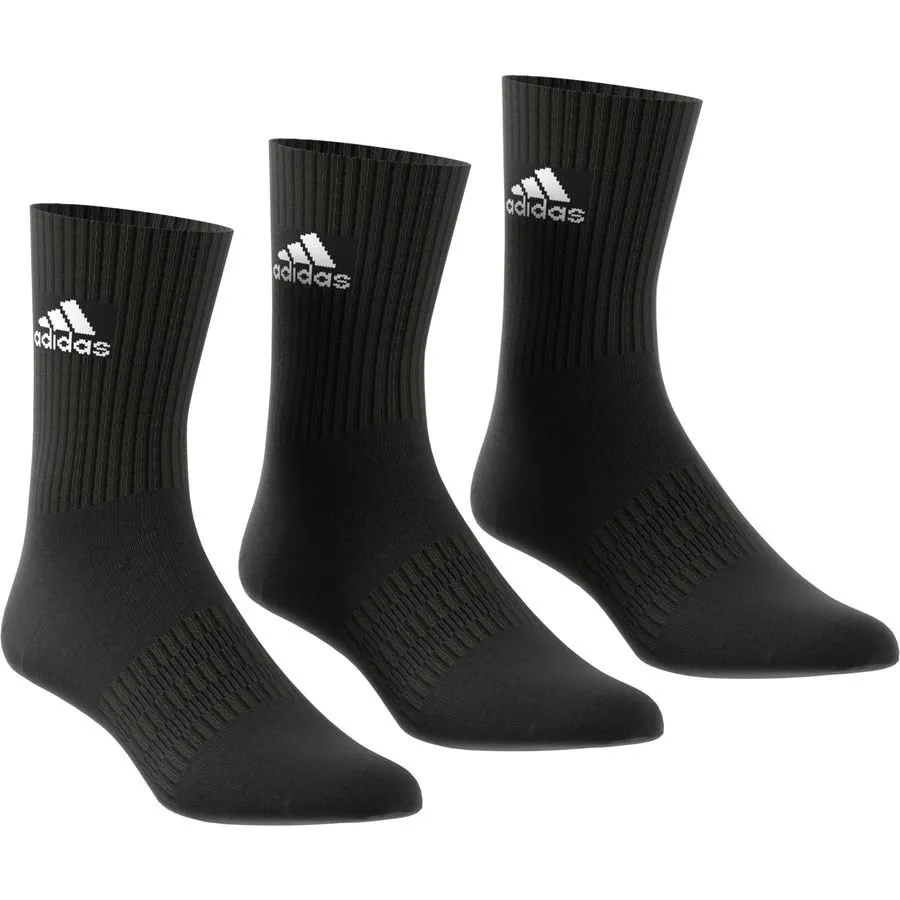 Adidas Cushion Crew 3P - black/black