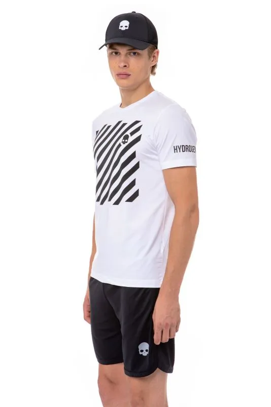 hydrogen-tech-optical-tee-man-white-black-4 Hydrogen Tech Optical Tee Man - white/black