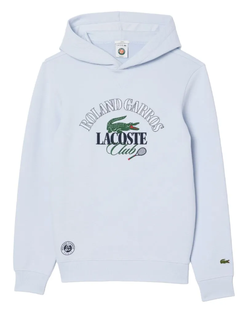 Lacoste Sportsuit Roland Garros Edition Sport Sweatshirt - light blue