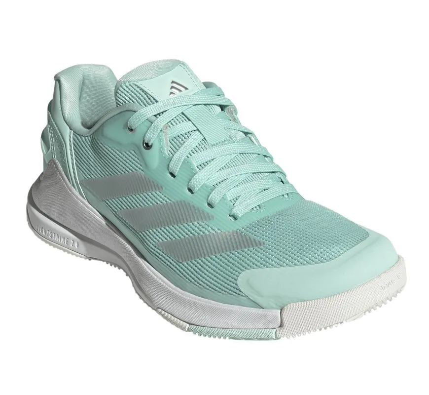 Adidas Crazyquick LS Padel W - clear mint/silver metallic/white