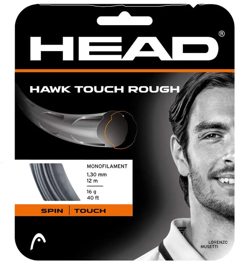Head Hawk Touch Rough (12m) - black