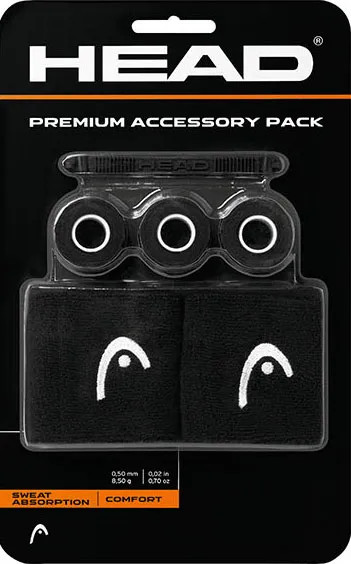 Head New Premium Accesory Pack black 3P