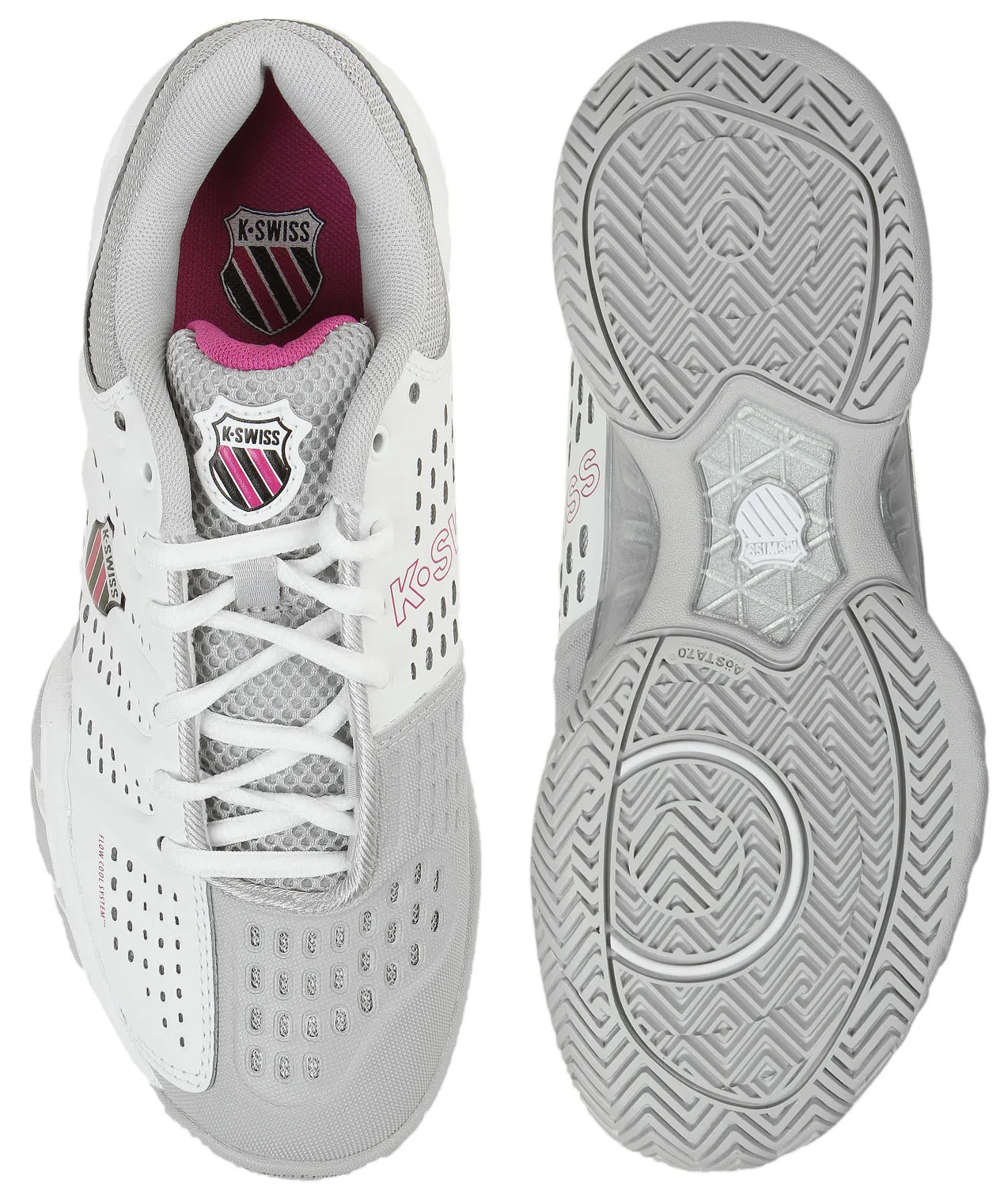 K-Swiss Big Shot Light - white/gull grey