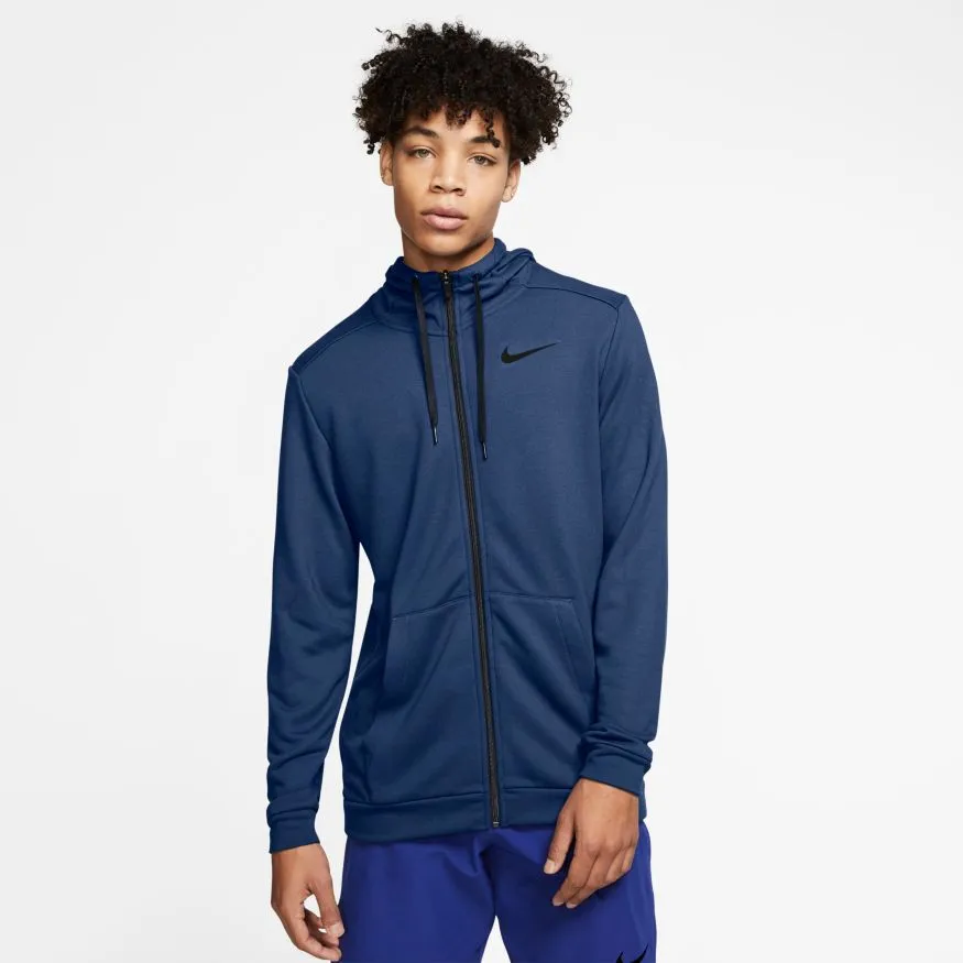 Nike Dry Hoodie FZ Fleece - mystic navy/black