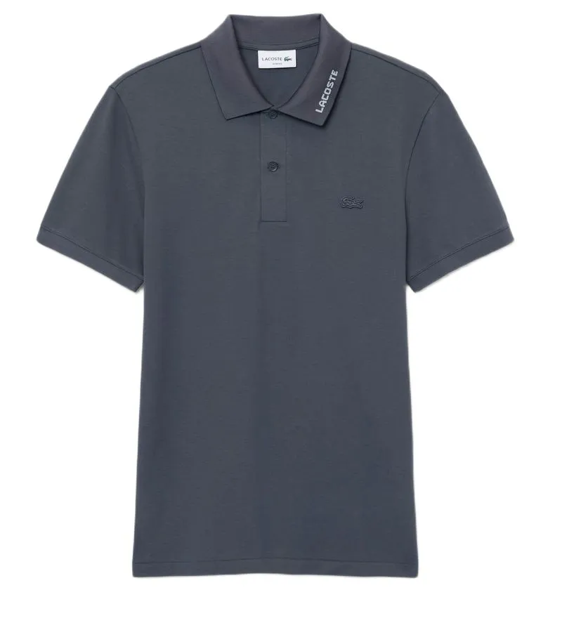 Lacoste Slim Fit Pique - dark grey