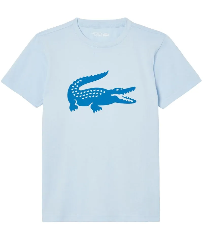TJ2910_DIK_24 Lacoste Boys SPORT Tennis Technical Jersey Oversized Croc