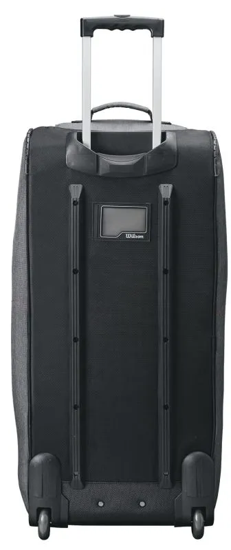 Wilson Traveler Wheeled Coach Duffel - grey/red