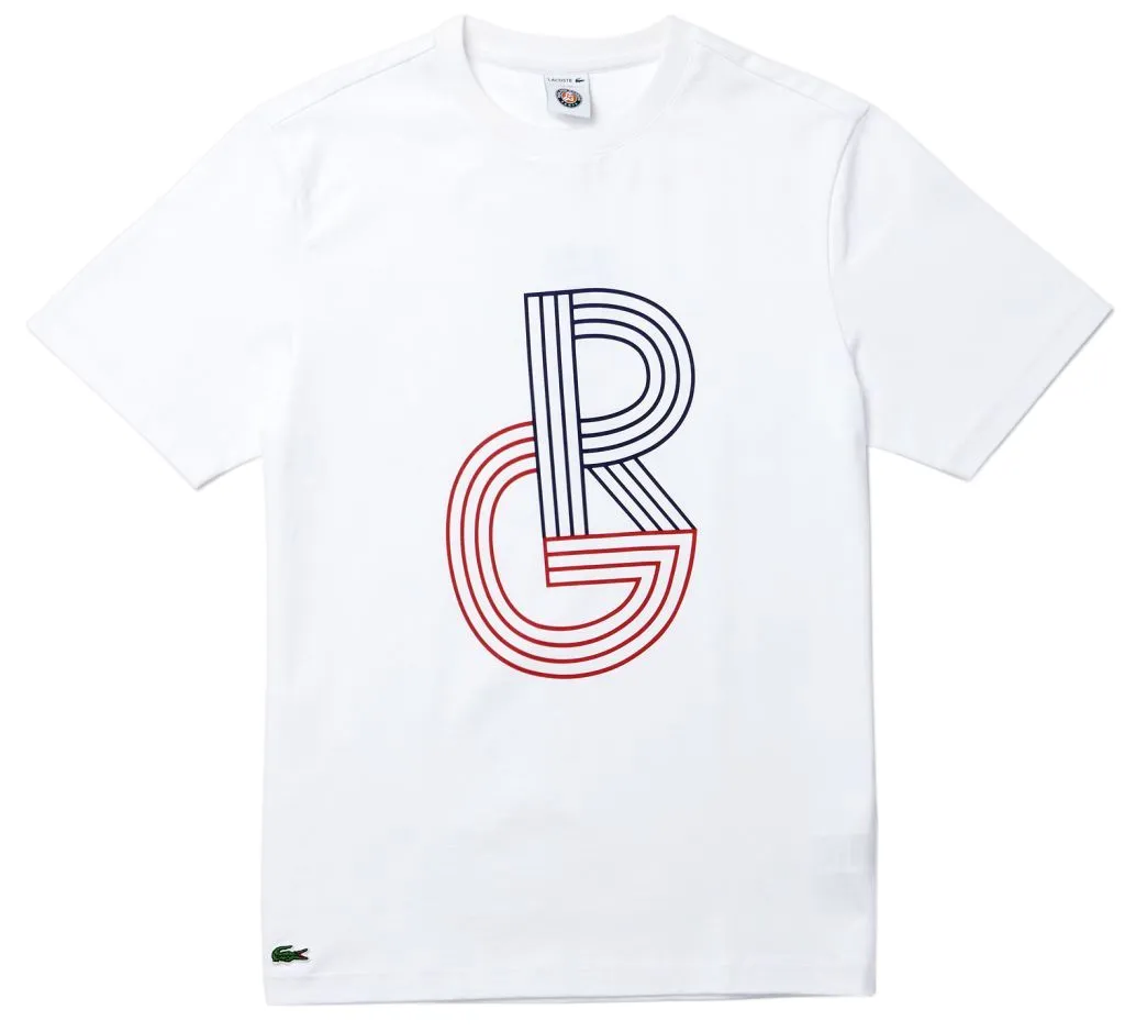 Lacoste SPORT Short Sleeve T-Shirt - white Lacoste SPORT Short Sleeve T-Shirt - white