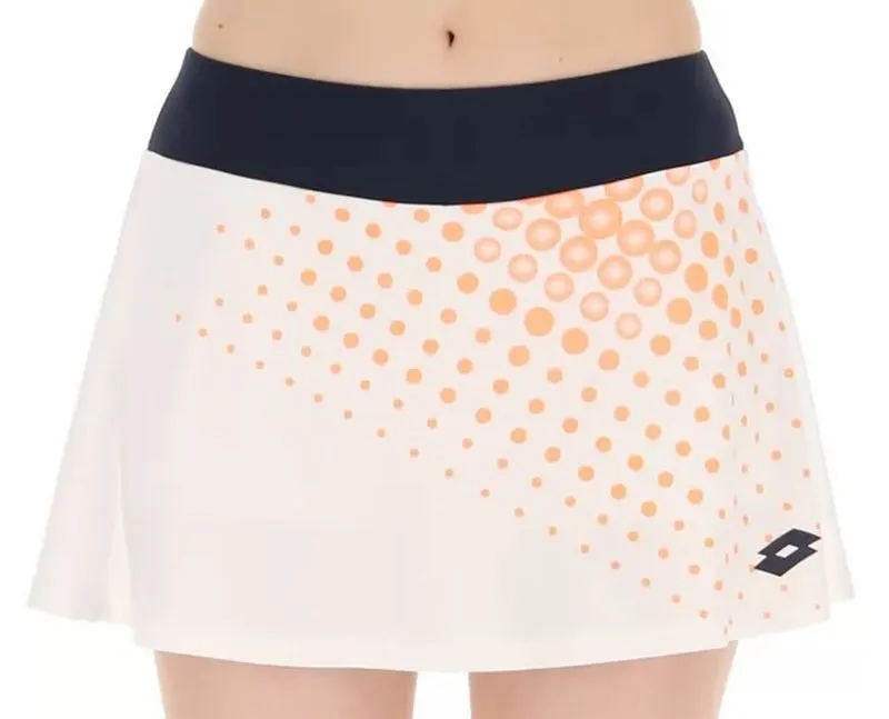 Lotto Top W IV Skirit 1 - bright white/orange Lotto Top W IV Skirit 1 - bright white/orange