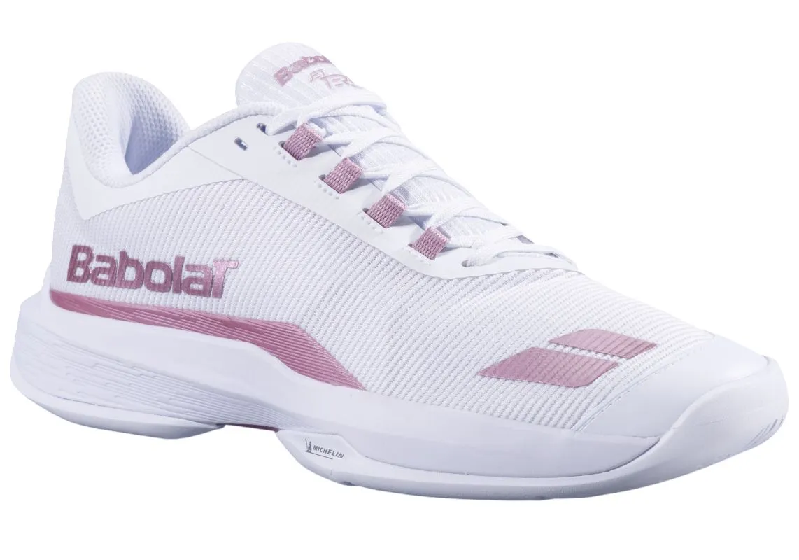 Babolat Jet Tere 2 All Court - white/gold pink