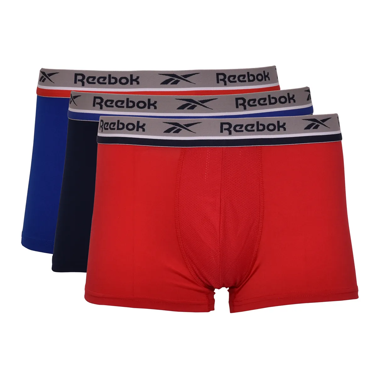 Reebok Short Sports Trunk Elim 3P - bright cobalt/vector red/vector navy