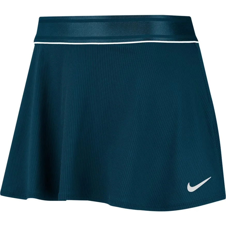 Nike Court Dry Flounce Skirt - valerian blue/white/white