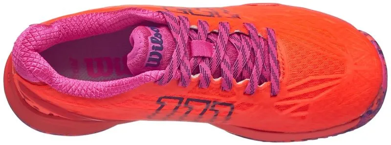 Wilson Kaos W - fiery coral/fiery red/rose violet