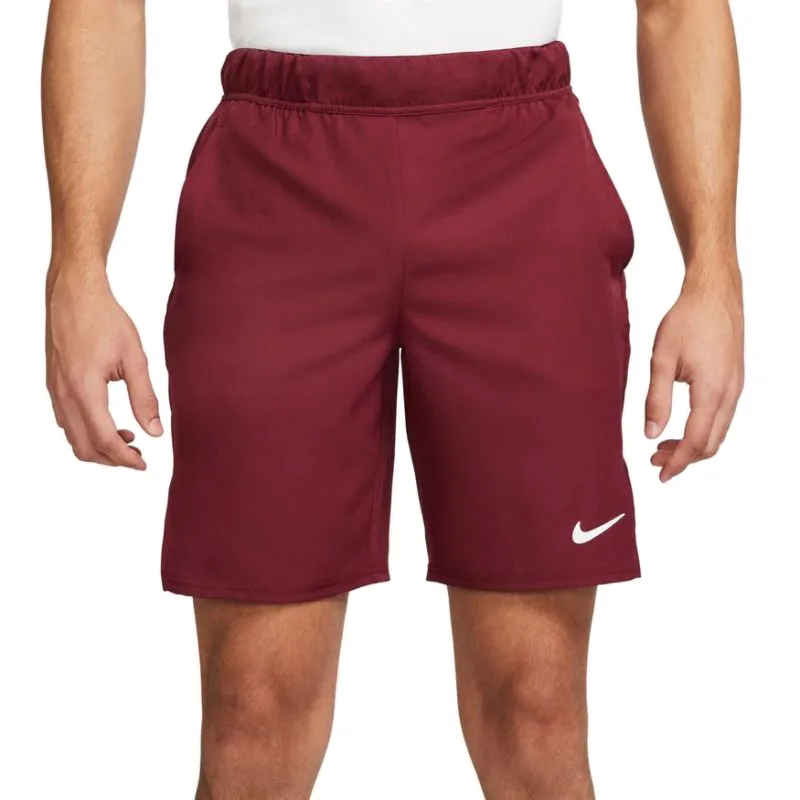 Nike Court Dri-Fit Victory Short 9in - dark beetroot/dark beetroot/white Nike Court Dri-Fit Victory Short 9in - dark beetroot/dark beetroot/white