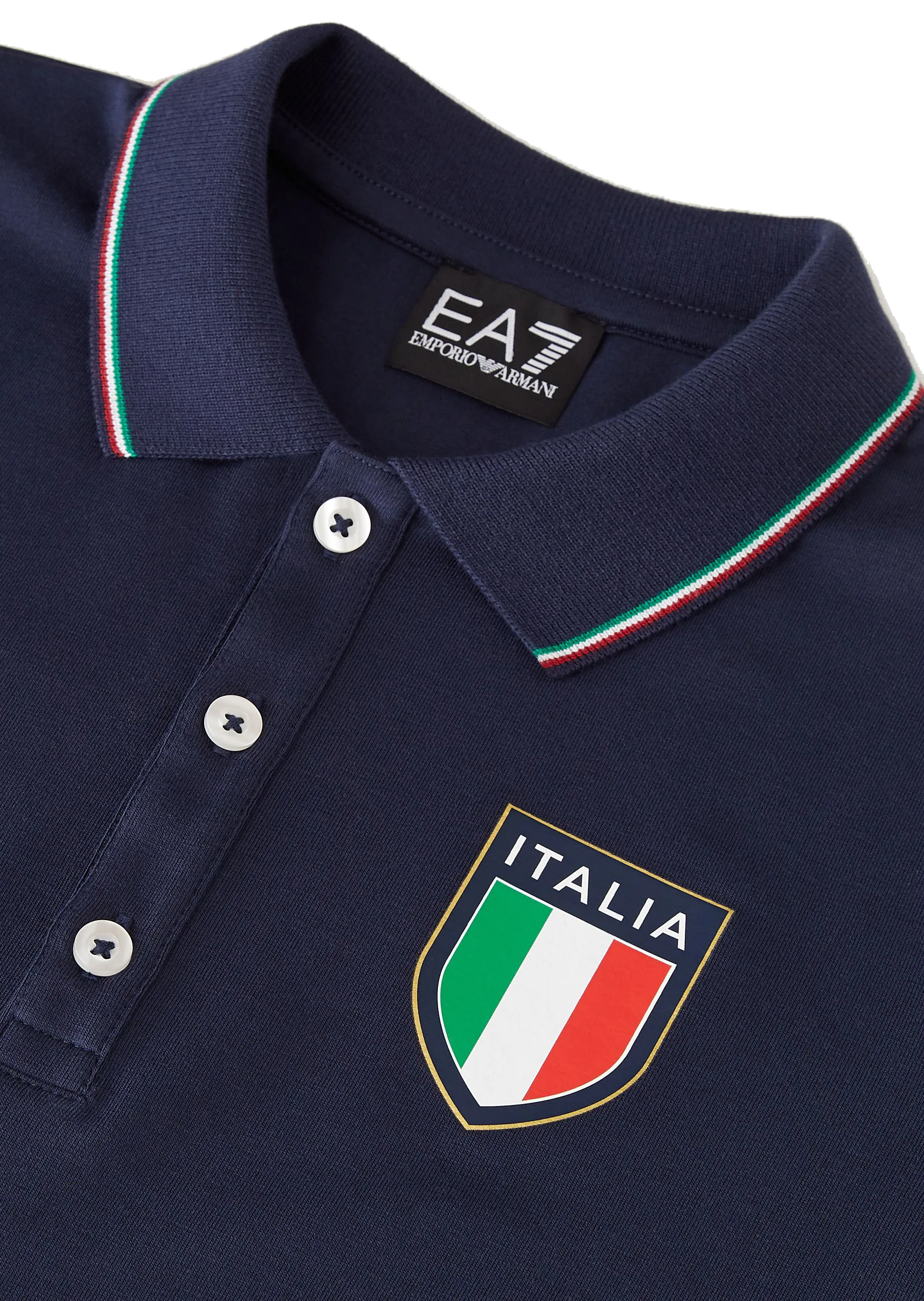 ea7-woman-jersey-polo-shirt-navy-blue-2 EA7 Woman Jersey Polo Shirt - navy blue