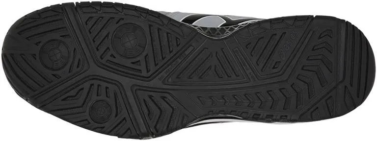 Asics Gel-Resolution 7 - mid grey/black/white