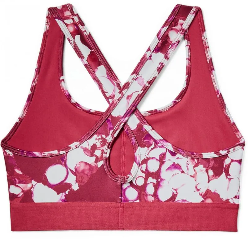 Under Armour Mid Crossback Print - impulse pink/impulse pink