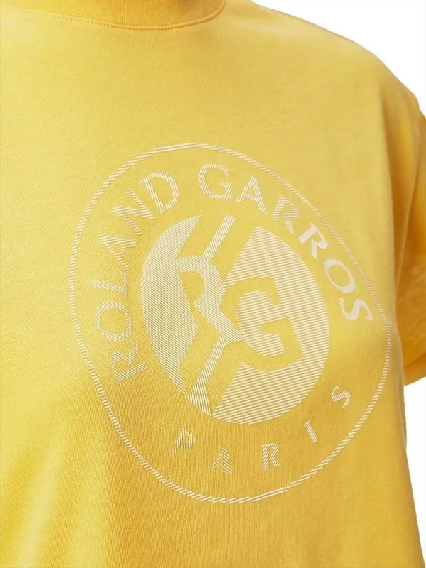 lacoste-roland-garros-t-shirt-w-yellow-4 Lacoste Roland Garros T-Shirt W - yellow