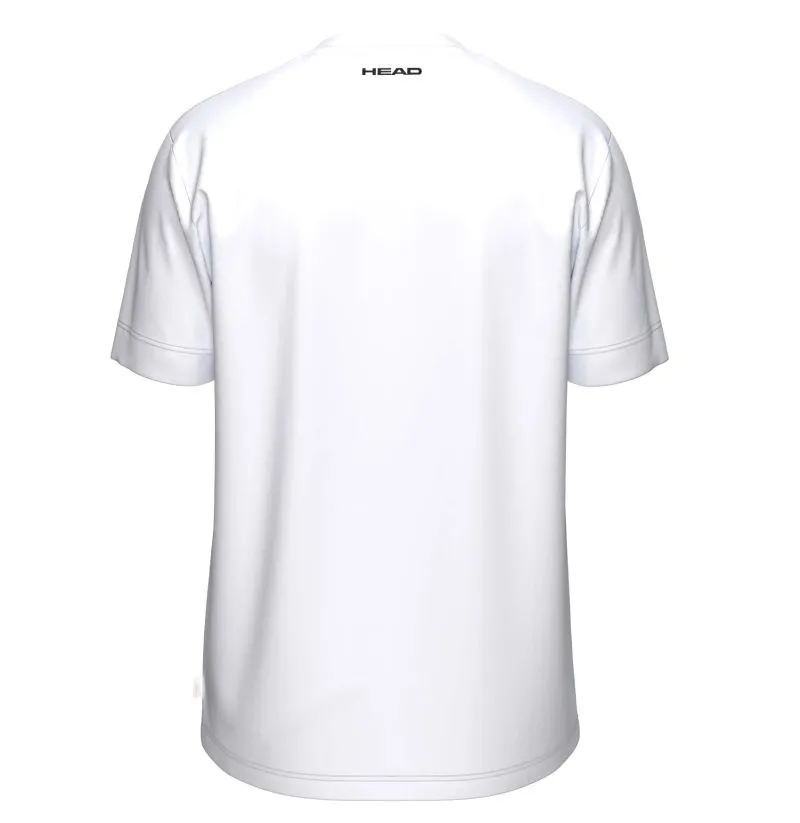 Head Boys Topspin - white/print