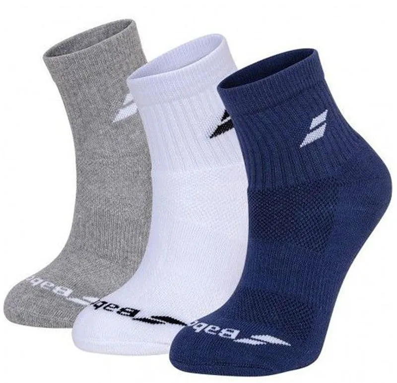 Babolat Quarter 3 Pairs Pack Socks