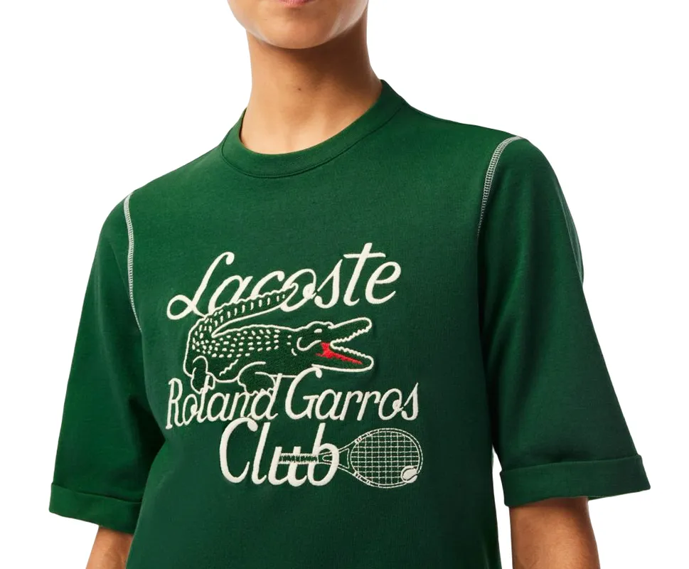 Marškinėliai moterims Lacoste SPORT Roland Garros Edition Heavy